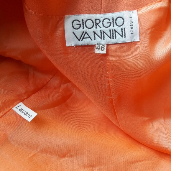 Giorgio Vannini Firenze/Peach/3Pc. Skirt Suit NWOT - Picture 8 of 8